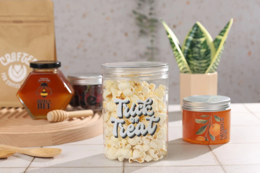 Plastična providna kutijica (PET) od 500 mL, 85x120 mm sa zatvaračem - 6 kom-grupa_slika