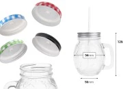 Τegla sa drškom 450mL u obliku lopte, sa zatvaračem i slamčicom, u više boja-dimenzije_slike