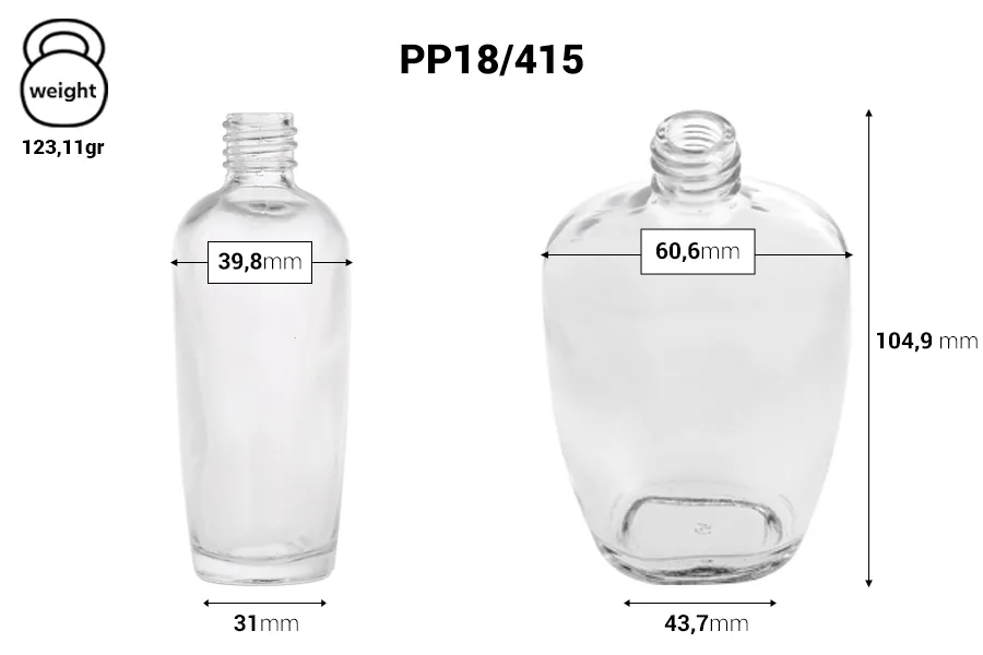 Bočica za parfeme (18/415) 100mL - (minimalna porudžbina 1 kutija) Bočica za parfeme (18/415) 100mL - (minimalna porudžbina 1 kutija)