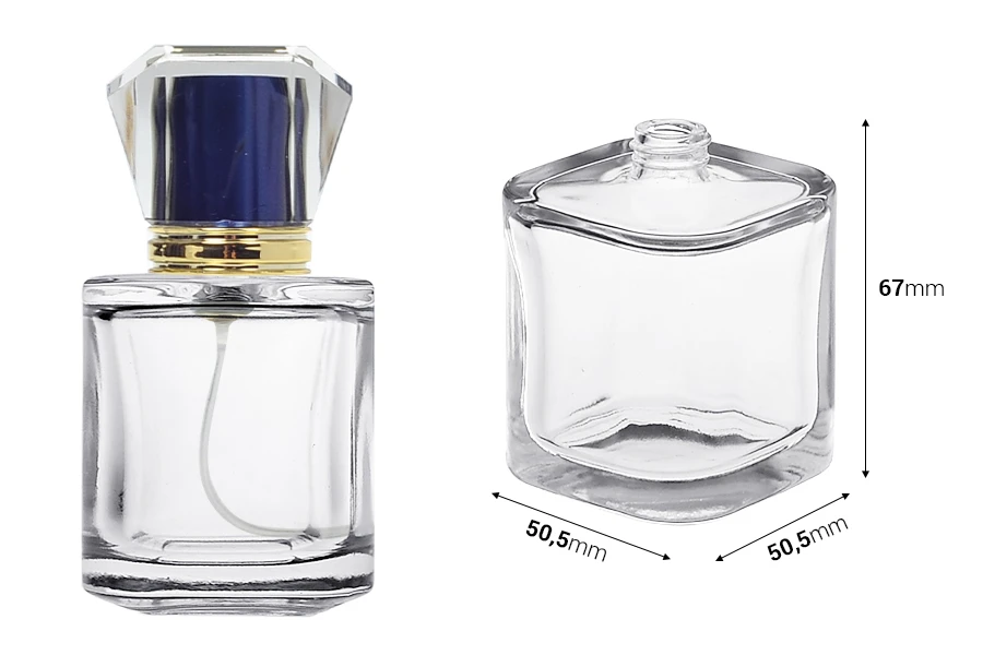 Luksuzna staklena bočica za parfem 50mL (15/400) Luksuzna staklena bočica za parfem 50mL (15/400)