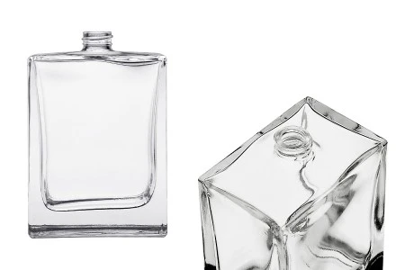 Luksuzna četvrtasta staklena bočica za parfem 100mL (PP 15)-1