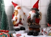 Ukrasni Deda Mraz, pokretni i sa muzikom - visine 30cm-grupa_slika