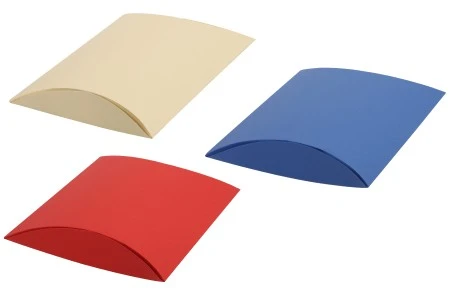 Papirna kraft jastuk - kutija 210x210x50mm, više boja - 10 kom-1