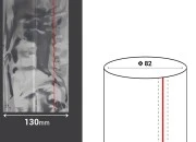 Termoskupljajuća plastična providna folija širina 130 mm - dužina 1 metar (f 80) Termoskupljajuća plastična providna folija širina 130 mm - dužina 1 metar (f 80)