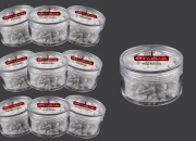 Stakleni roll on 3 ml sa srebrnim sjajnim zatvaračem sa krstom za crkve i manastire-dimenzije_slike