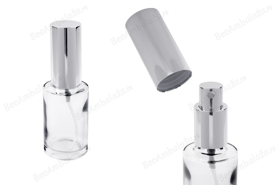 Okrugla parfemska bočica 30 ml sa aluminijumskim sprejom srebrne boje - (minimalna porudžbina 1 kutija)-slika_proizvoda