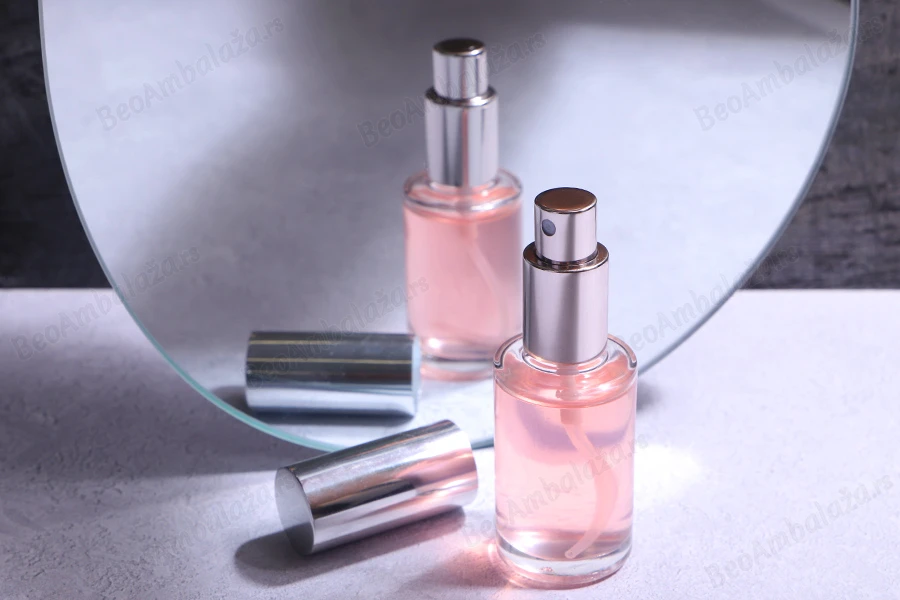 Okrugla parfemska bočica 30 ml sa aluminijumskim sprejom srebrne boje - (minimalna porudžbina 1 kutija)-grupa_slika