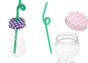 Staklena flašica 80mL sa zatvaračem i slamčicom, više boja-slika_proizvoda