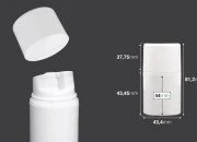 Airless bela plastična bočica 30mL za kreme Airless bela plastična bočica 30mL za kreme