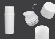 Airless bela plastična bočica 80mL za kreme