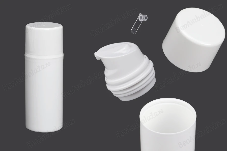 Airless bela plastična bočica 80mL za kreme-slika_proizvoda