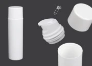 Airless bela plastična bočica 120mL za kreme