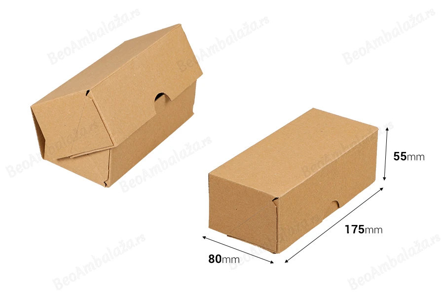 Kartonska kutija 175x80x55 mm troslojna sa automatskim sklapanjem (br. 10) - 25 kom.-dimenzije_slike