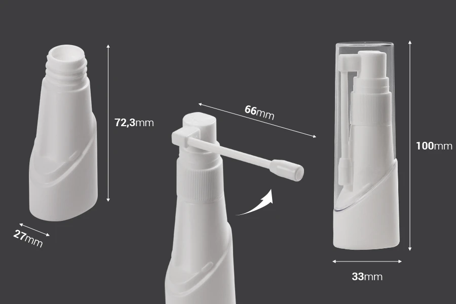 Flašica 25mL sa pumpicom i raspršivačem, za dermatološku i farmaceutsku upotrebu - 12 kom Flašica 25mL sa pumpicom i raspršivačem, za dermatološku i farmaceutsku upotrebu - 12 kom