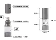 Airless akrilna bočica 15mL za kreme Airless akrilna bočica 15mL za kreme