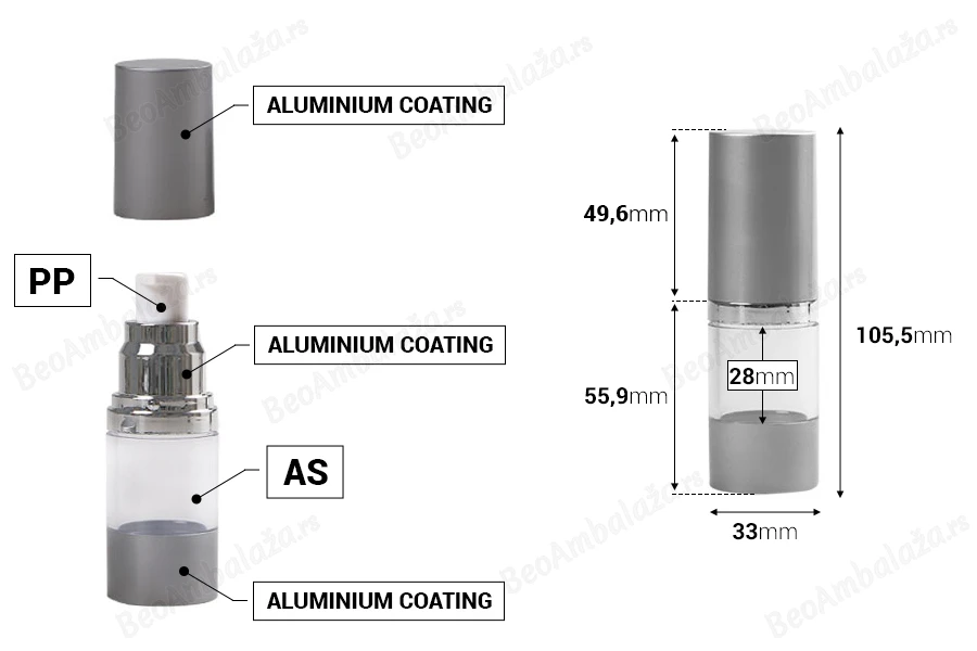 Airless akrilna bočica 15mL za kreme-dimenzije_slike