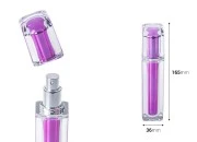 Luksuzna bočica 50mL za kreme, sa pumpicom i zatvaračem-dimenzije_slike