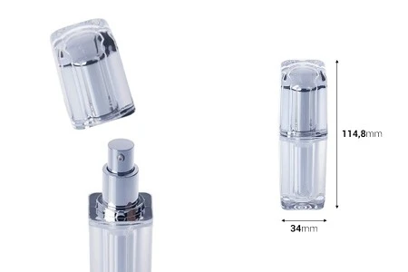 Luksuzna bočica 15mL za kreme, sa pumpicom i zatvaračem-2