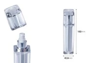 Luksuzna bočica 100mL za kreme, sa pumpicom i zatvaračem Luksuzna bočica 100mL za kreme, sa pumpicom i zatvaračem