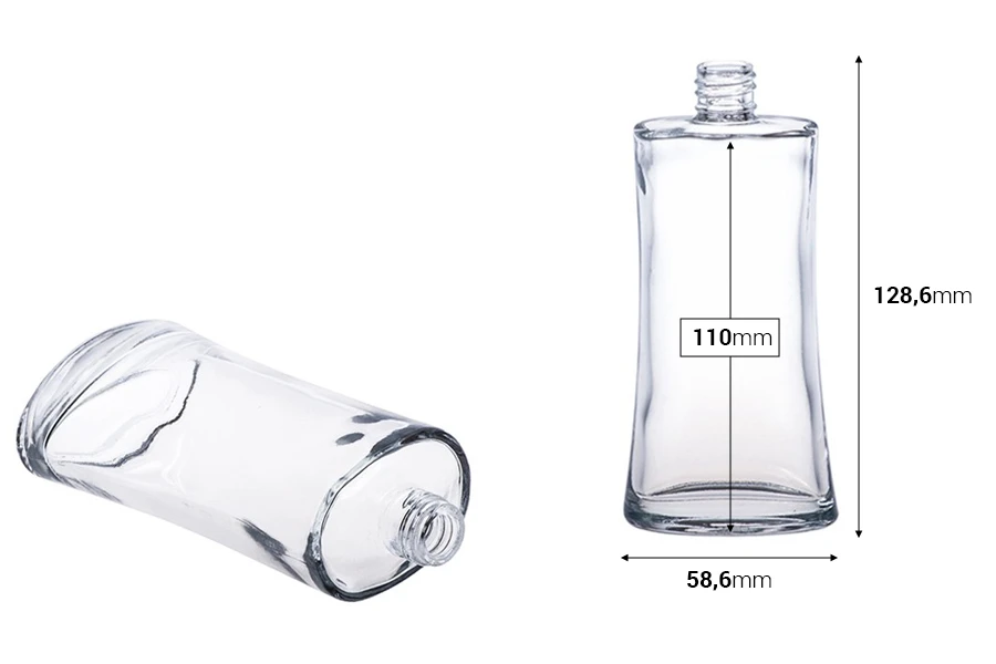 Ovalna bočica za parfeme 100mL (18/415)