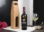 Kartonska kraft kutija za flašu vina od 750mL - 10 kom