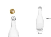 Providna staklena flaša 105mL Providna staklena flaša 105mL