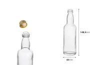 Providna staklena flaša 108mL Providna staklena flaša 108mL