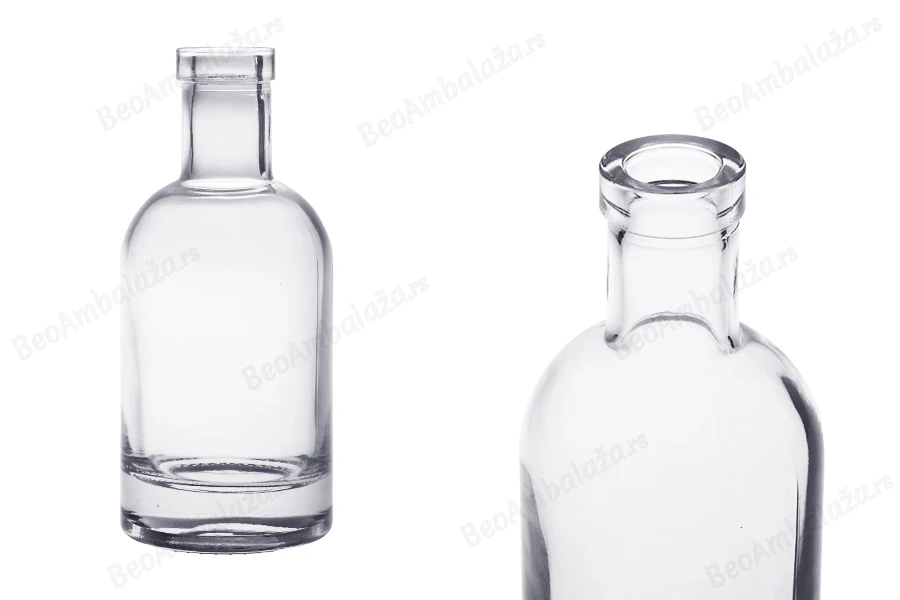 Staklena okrugla flašica 200 mL - 20 kom-slika_proizvoda