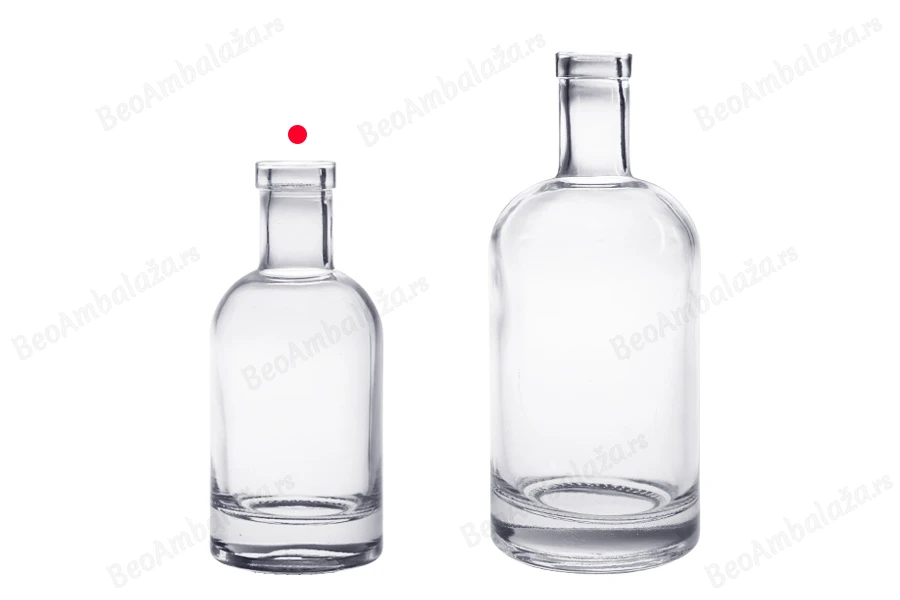 Staklena okrugla flašica 200 mL - 20 kom-grupa_slika