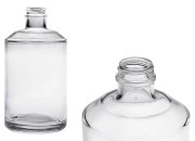 Cilindrična staklena flaša 500mL Cilindrična staklena flaša 500mL