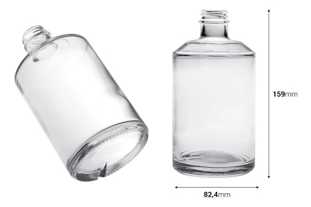 Cilindrična staklena flaša 500mL-2