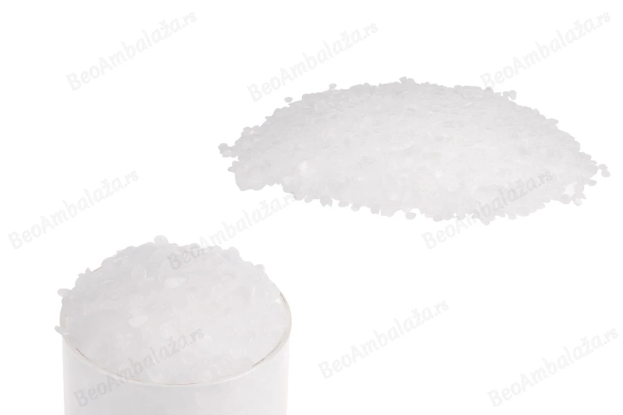 Parafin (tačka topljenja 56-58°C) u obliku pastila - 1kg-dimenzije_slike