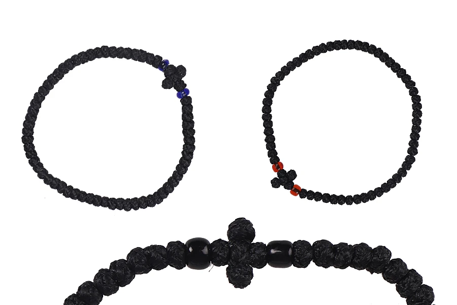 Brojanica 60+5 čvorova, ručno rađena od voštanog konca - 10 kom-slika_proizvoda