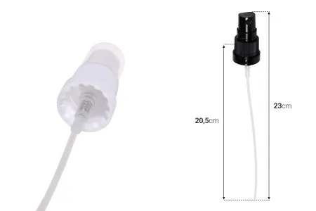 Plastični sprej 18/410 sa sigurnosnim zatvaranjem i providnim plastičnim poklopcem-2