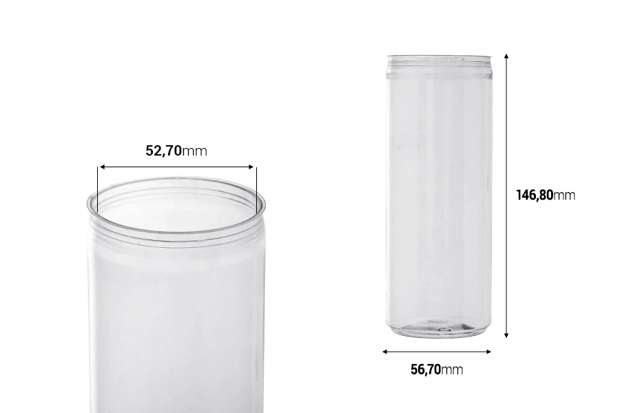 Providna (PET) plastična limenka 330mL (visoka) sa aluminijumskim poklopcem (nepohodna upotreba mašine za zatvaranje) - 200 kom