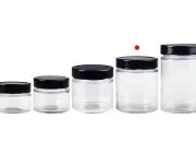 Cilindrična staklena tegla 380mL sa crnim zatvaračem T.O 82 Deep - 72 kom Cilindrična staklena tegla 380mL sa crnim zatvaračem T.O 82 Deep - 72 kom