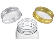 Staklena tegla 100mL sa aluminijumskim zatvaračem - 12 kom