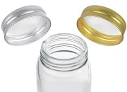 Staklena tegla 200mL sa aluminijumskim zatvaračem - 12 kom