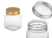 Staklena tegla 280mL sa aluminijumskim zatvaračem - 12 kom Staklena tegla 280mL sa aluminijumskim zatvaračem - 12 kom