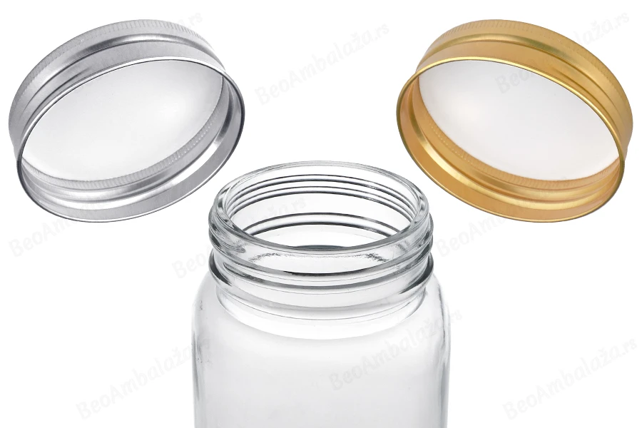Staklena tegla 500mL sa aluminijumskim zatvaračem - 12 kom-grupa_slika