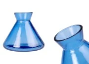 Staklena plava ukrasna bočica 200 ml za osveživač prostora-slika_proizvoda