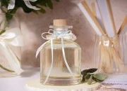 Elegantna staklena flašica od 250mL sa čepom sa drvenom glavom