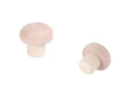 Čep od sintetičkog silikona sa drvenom glavom - Φ 22 mm-slika_proizvoda