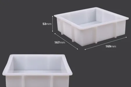 Silikonski kalup četvrtastog oblika za epoksi smolu-2