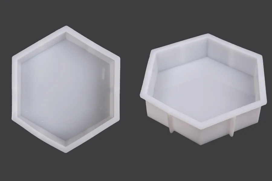 Silikonski kalup šestougaonog oblika za epoksi smolu-slika_proizvoda