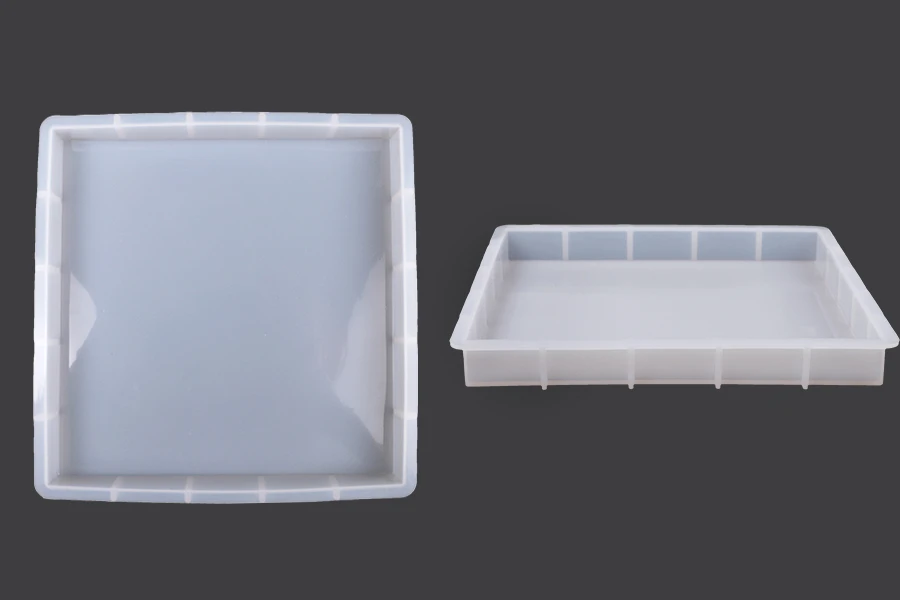 Silikonski kalup - ploča četvrtastog oblika za epoksi smolu-slika_proizvoda