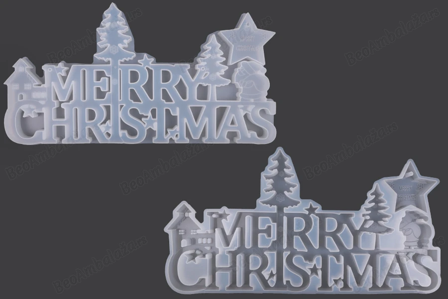 Silikonski kalup Merry Christmas-slika_proizvoda