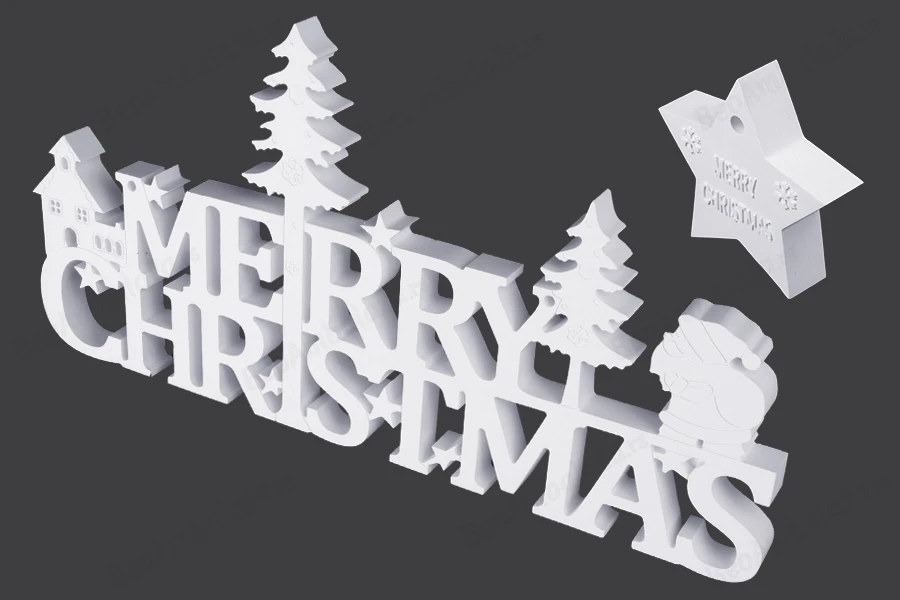 Silikonski kalup Merry Christmas-grupa_slika