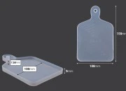 Silikonski kalup Četvrtasta daska za sečenje 159x108mm Silikonski kalup Četvrtasta daska za sečenje 159x108mm