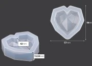 Silikonski kalup u obliku geometrijskog srca 57x56 mm-grupa_slika